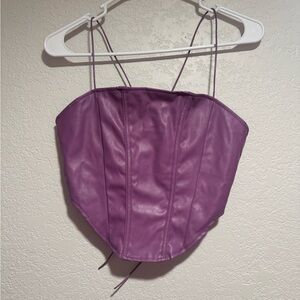 Lavender Corsset Top